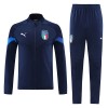 Sudadera De Entrenamiento Trajes Italia Navy 2022-23 - Hombre